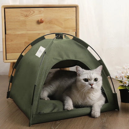 Cozy Warm Hideaway: The BeiYu Pet Tent Bed - Wags & Whiskers