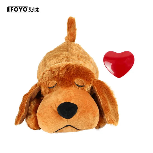 snuggle puppy heartbeat brown