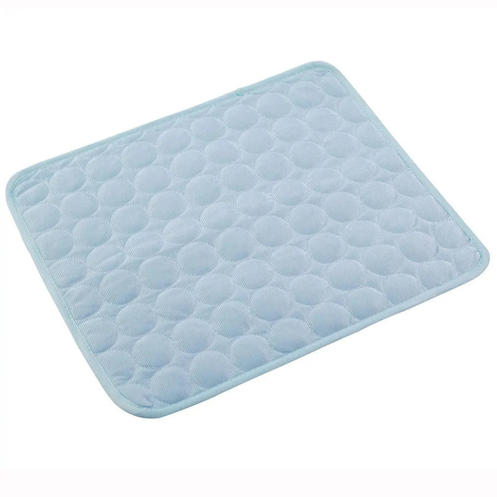 cooling pads for cats and dogs light blue