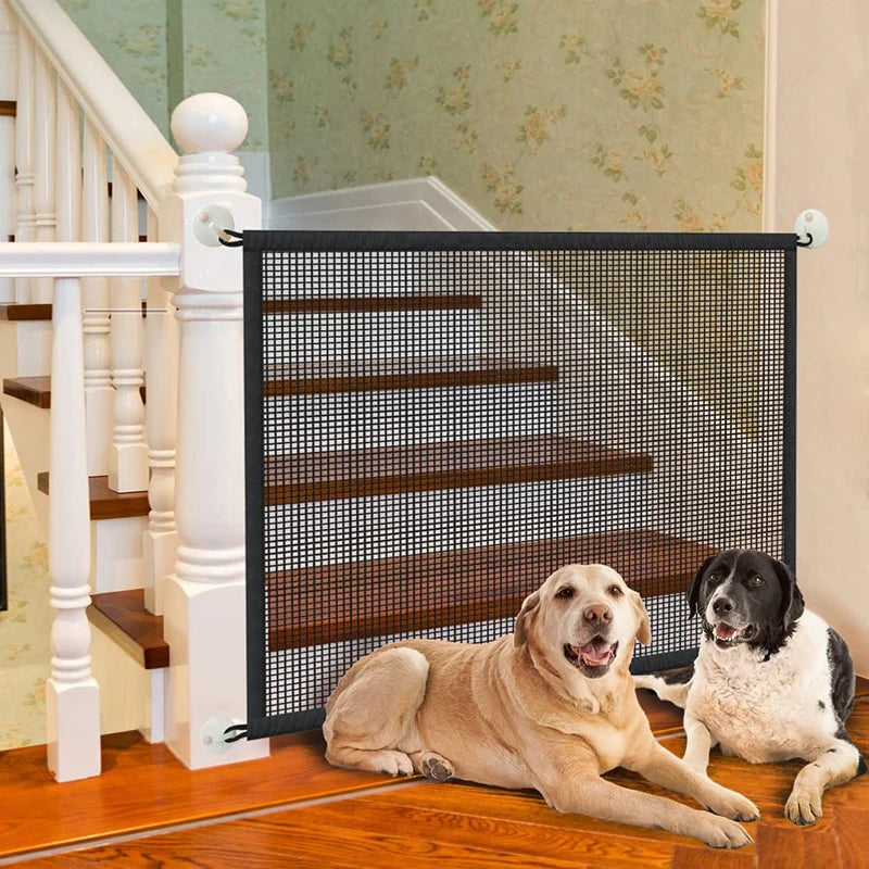 Easy 4-Hook Fence for Safe & Happy Pup - Wags & Whiskers