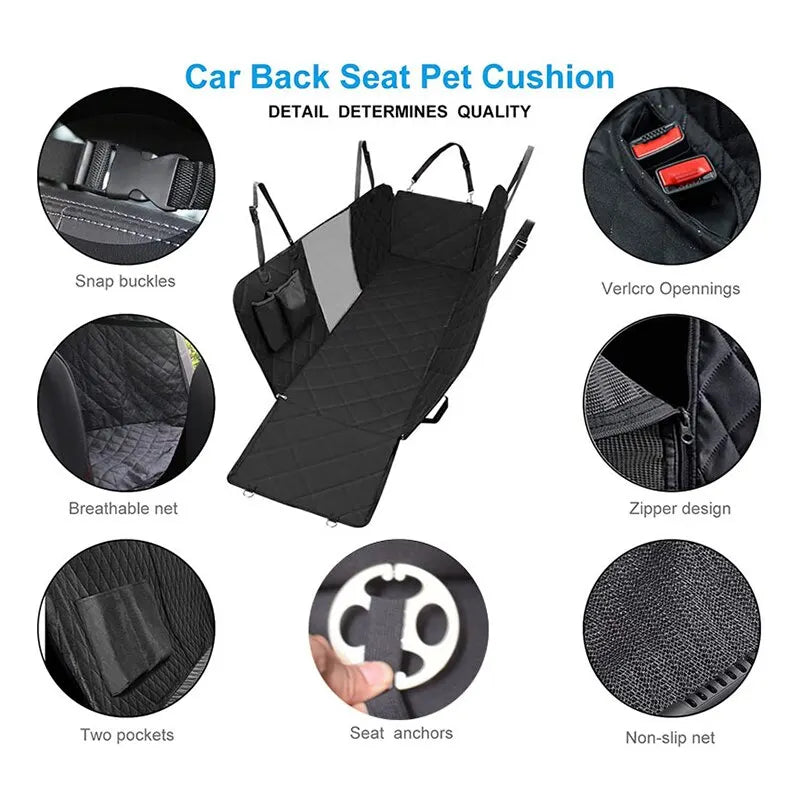 back seat cover for dogs different parts